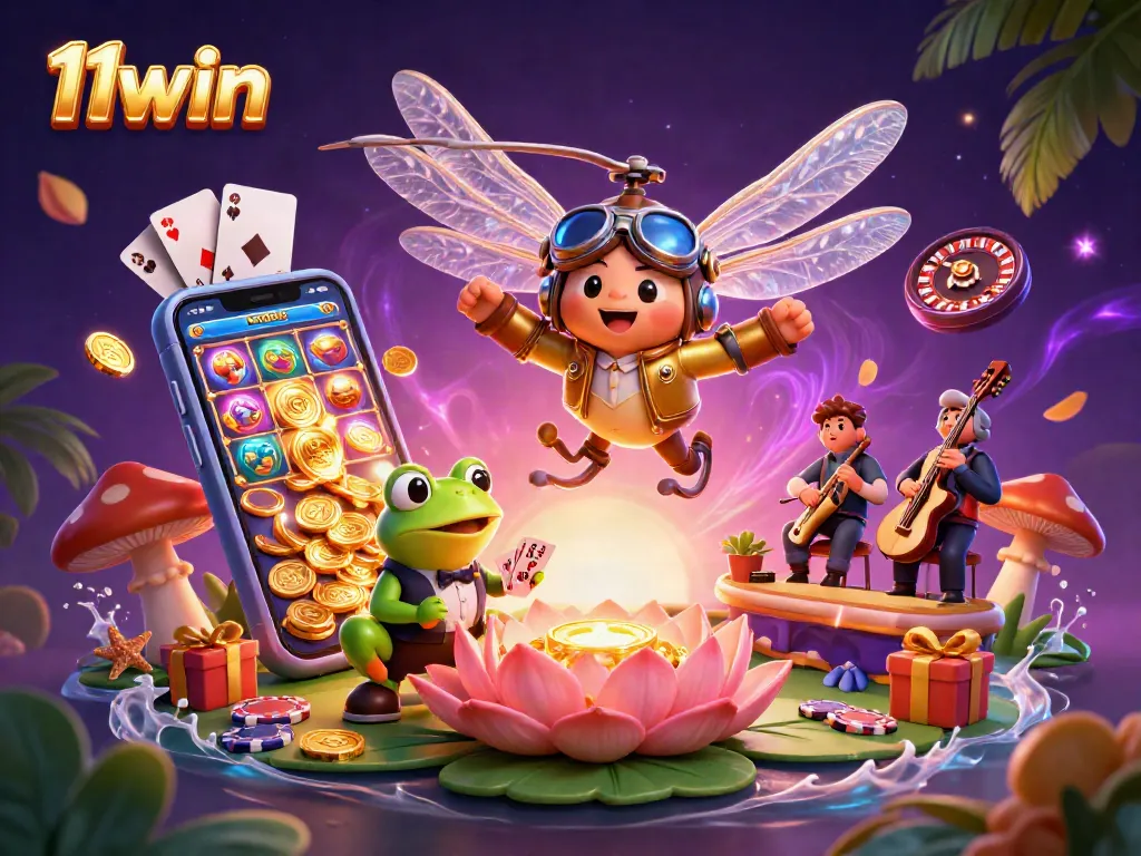 Engage with thrilling slot games at 11win, featuring immersive casino visuals and exciting gameplay.