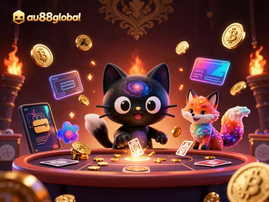 Experience exhilaration with au88global's cosmic casino featuring various digital currencies.