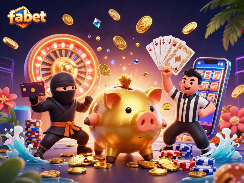 Experience fa bet like never before with colorful characters in a vibrant casino setting full of excitement.