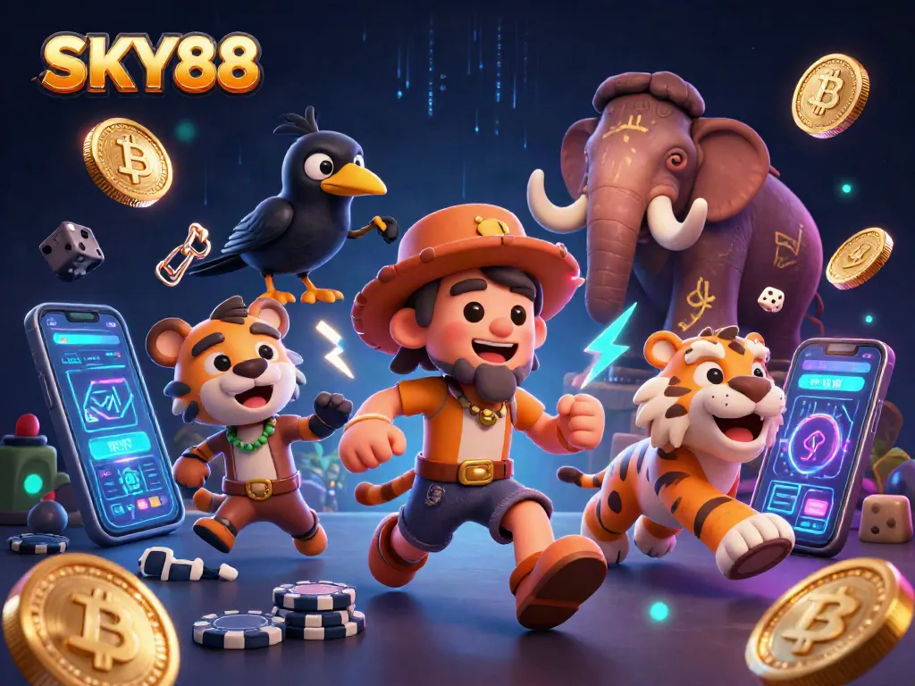 Experience thrilling wins at SKY88 with a dynamic prehistoric casino adventure!