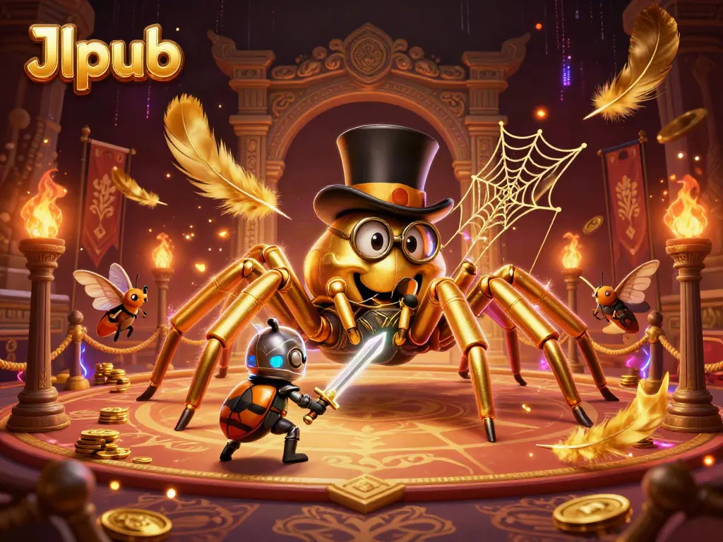 Experience excitement at Jlpub's vibrant gaming world with captivating characters and dynamic action.