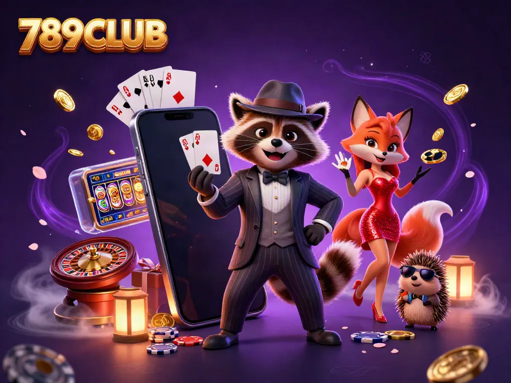 Experience thrilling wins at 789CLUB with captivating gaming characters and dynamic elements.