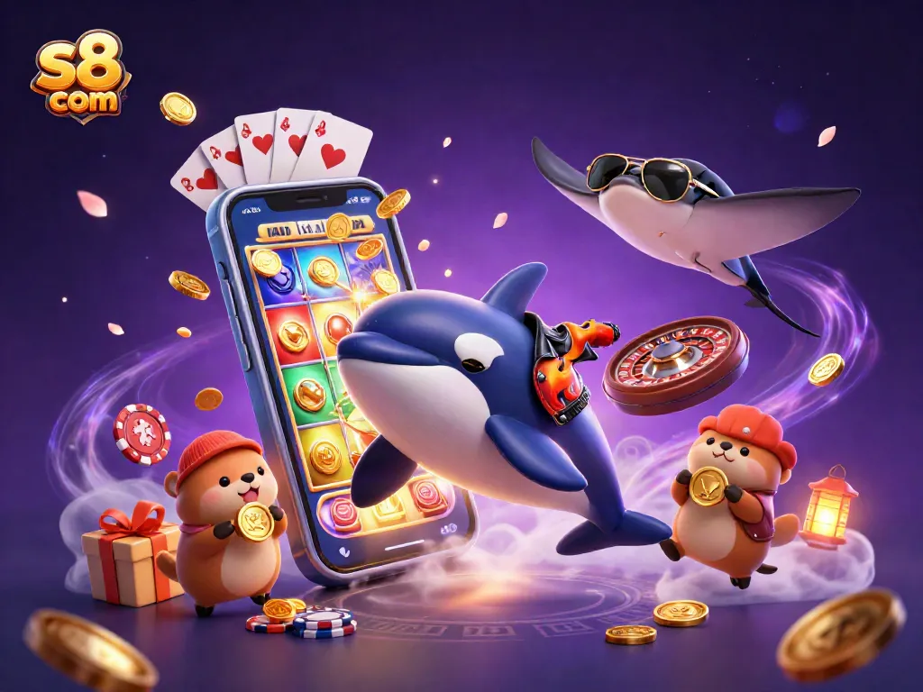 Engage with the dynamic gaming world at s8 com, where sea characters celebrate with golden coins and thrilling slots.