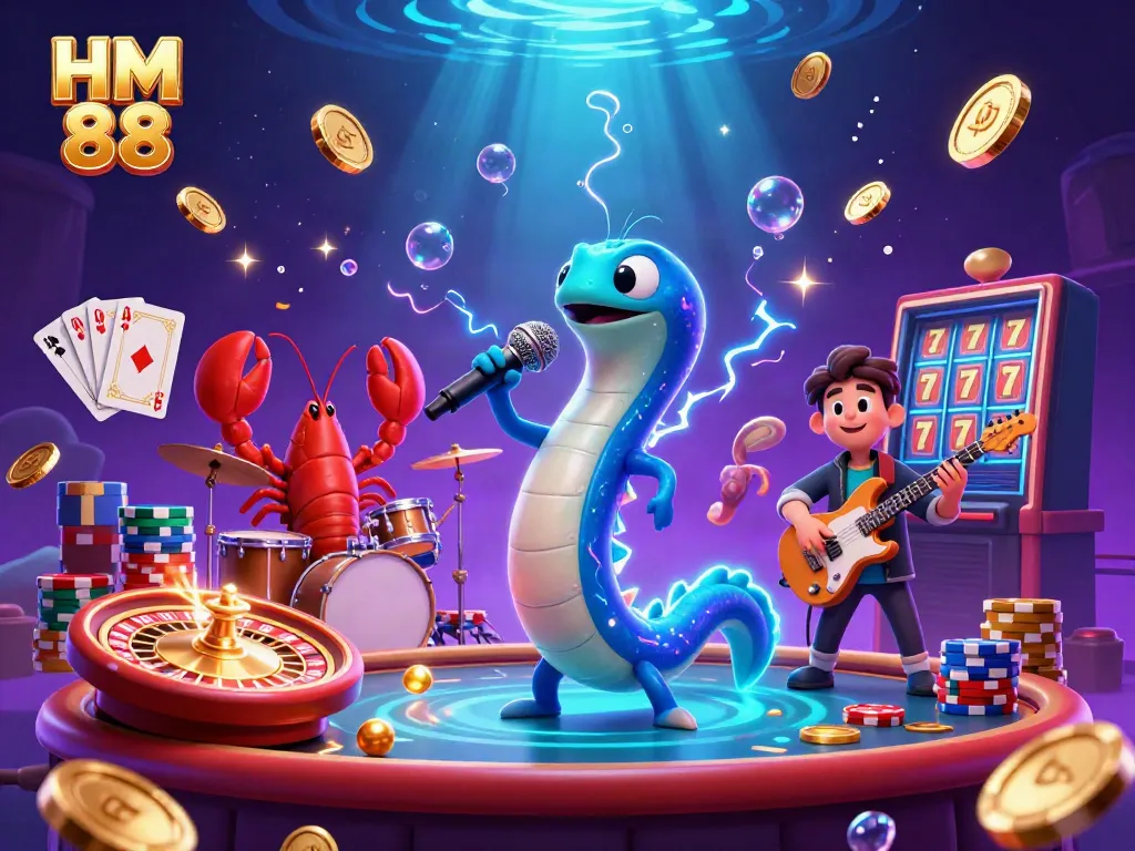 Experience the underwater casino with HM 88 featuring dynamic characters and rich gaming elements.