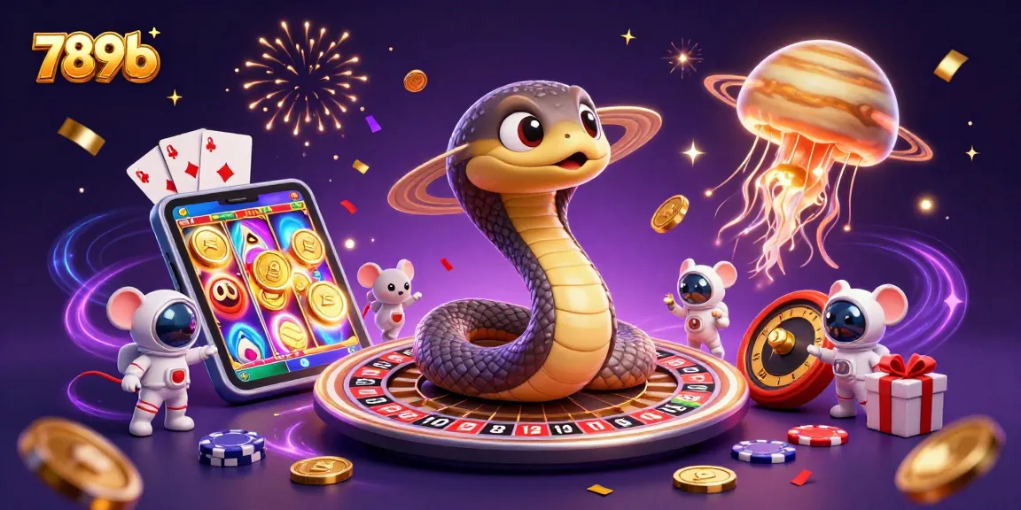 Experience the thrill of 789b with a cosmic casino scene filled with unique betting adventures.